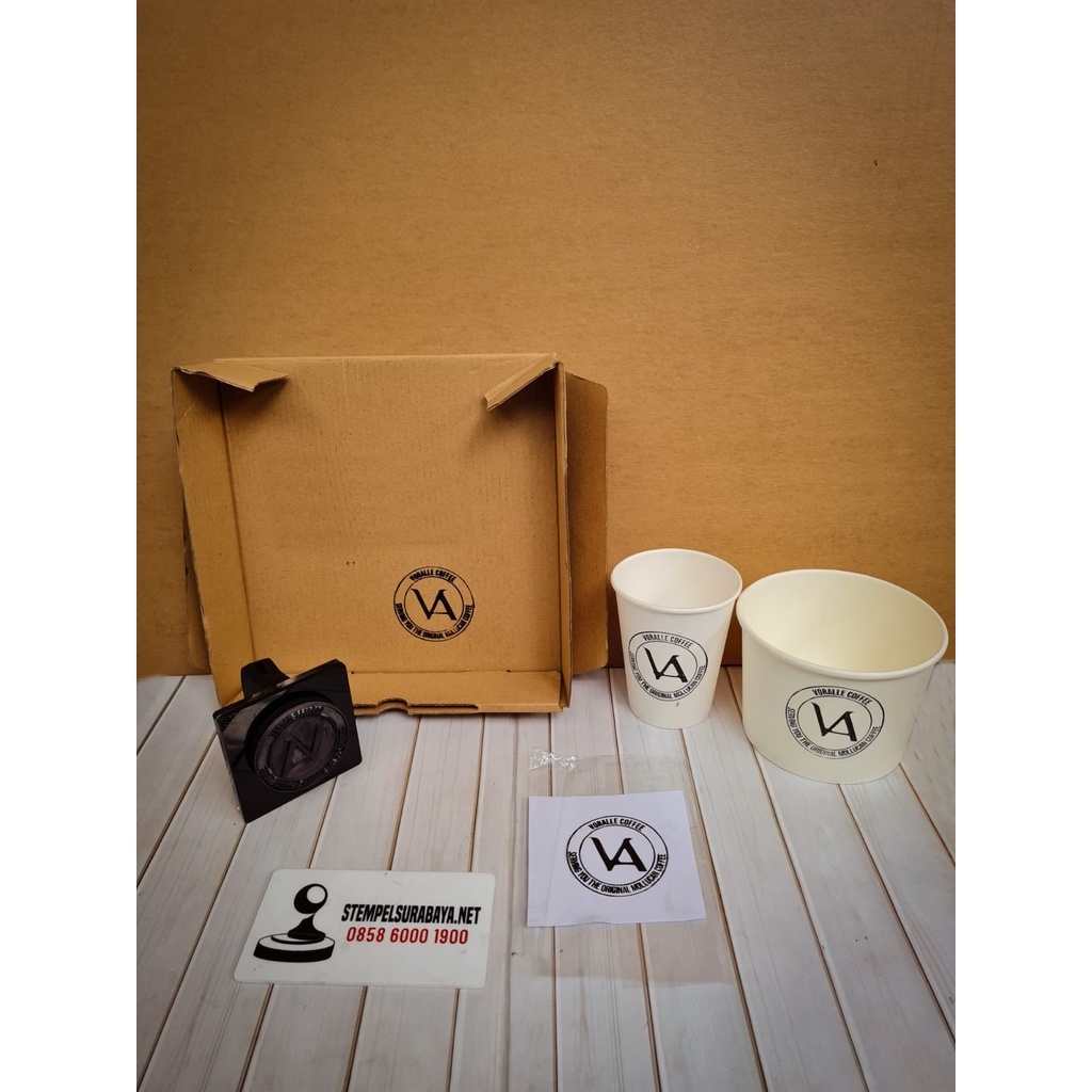 

Stempel multiifungsi untuk, plastik, kardus, paperbowl,dan papercup
