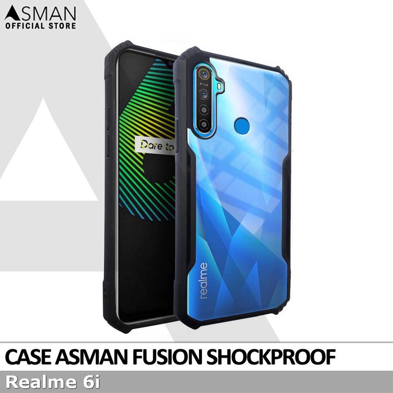 Asman Fusion Realme 6i Case Premium Amor Acrylic