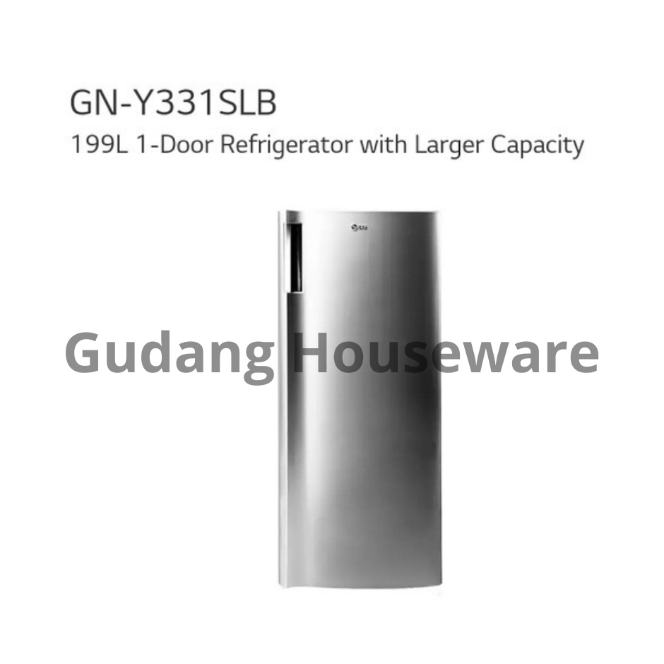 Kulkas 1 Pintu LG GN-Y331-SLB | Garansi Resmi | 100% Original Pabrik | Ekonomis | Free Ongkir | Mura