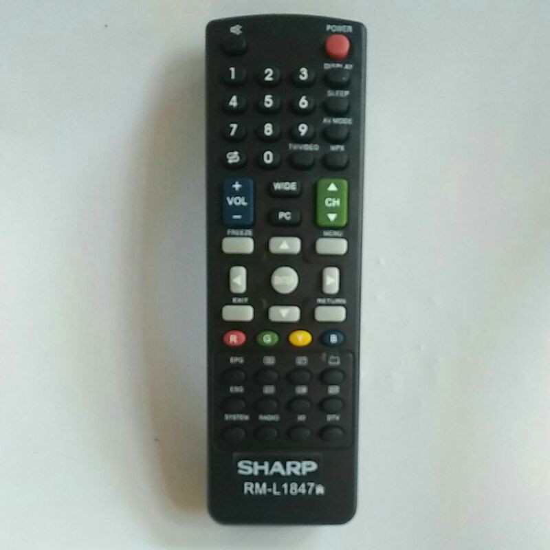 REMOT TV SHARP LED/LCD RM-L1847