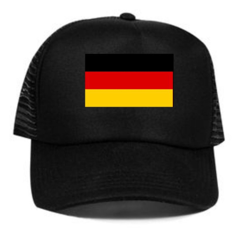 EDISI EURO Topi Custom / Topi Trucker CUSTOM Bendera Jerman / Topi Murah