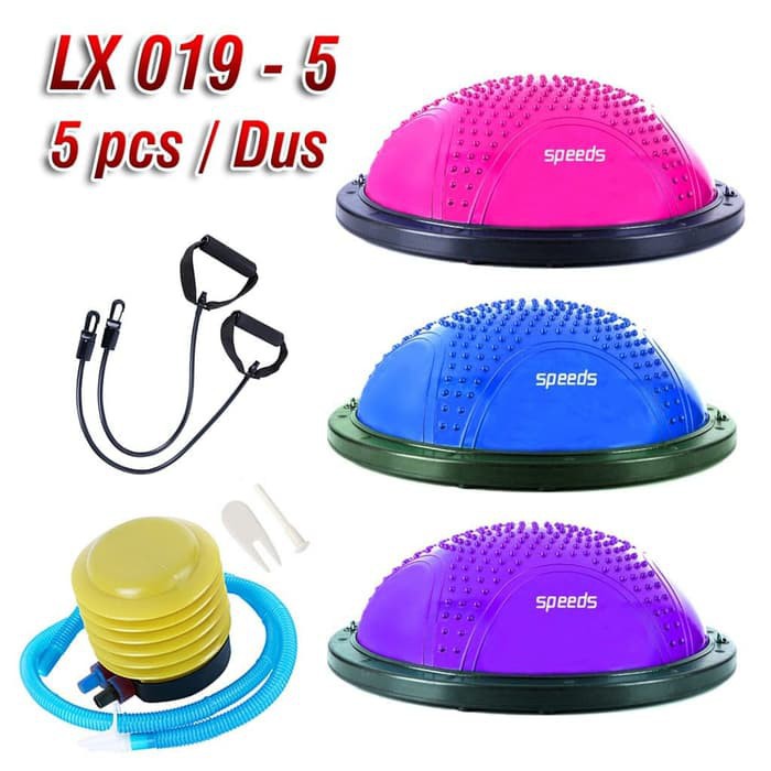 Bosu Ball Model Grigi Duri Balance Step Bola Yoga Fitnes Speeds 019-5