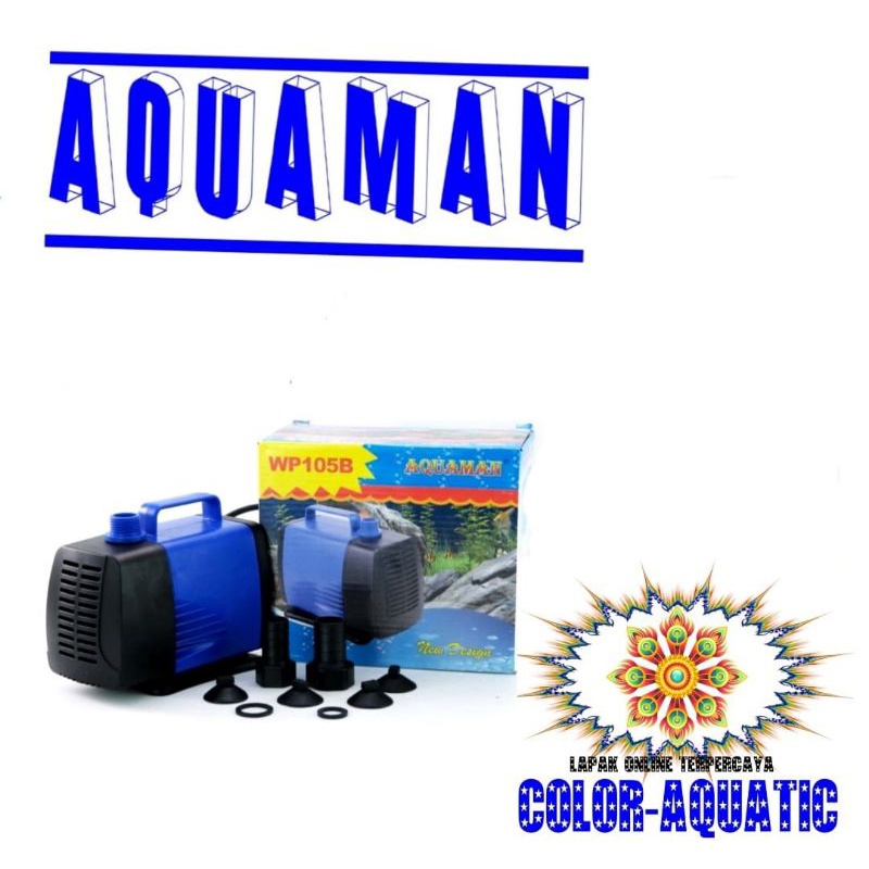 aquaman 105b pompa celup air aquarium kolam aquaman 105 b pompa celup hidrofonik