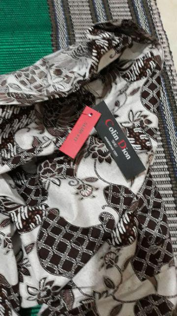 Kemeja Batik Pria Slim Fit Katun Colindion Baju Batik Pria Slim Fit Keren Cbs705