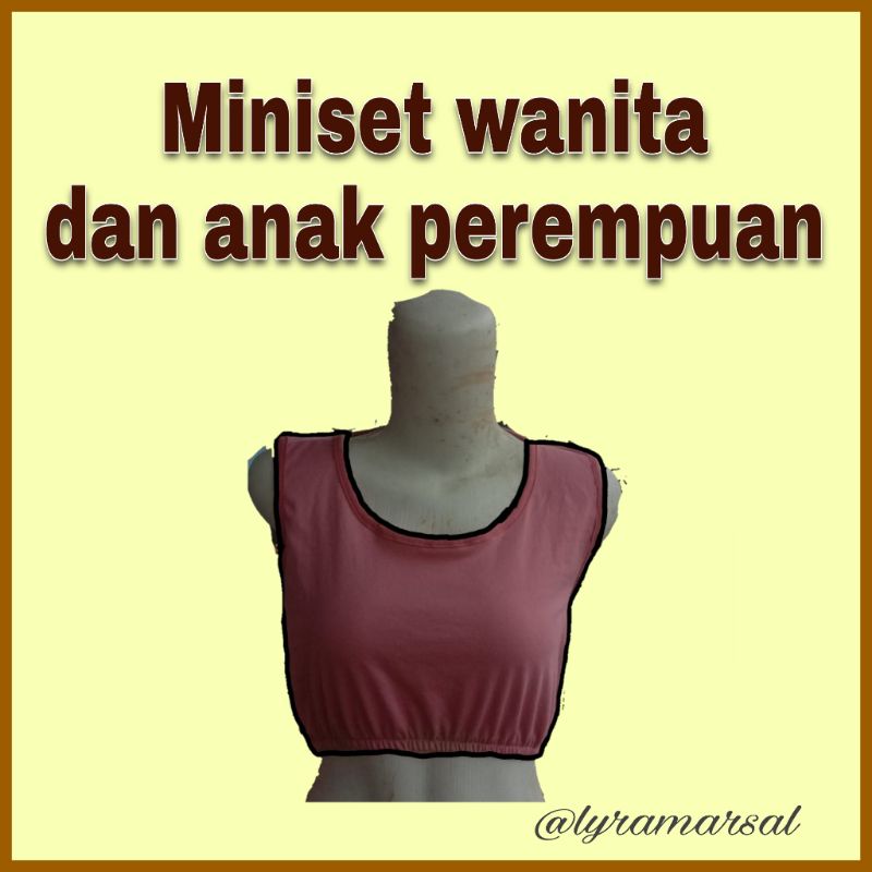 MINISET WANITA MURAH