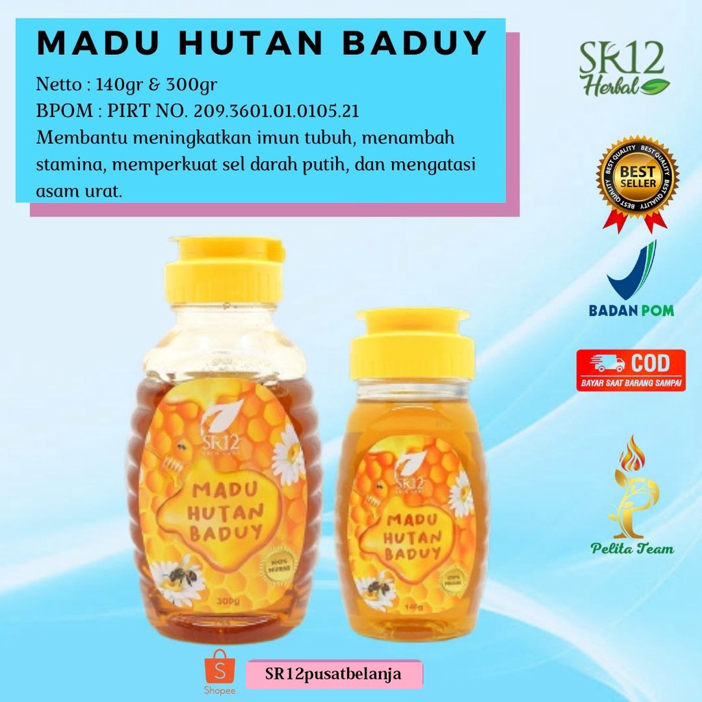 

MADU HUTAN BADUY SR12/ MADU BPOM/MADU LIAR BADUY/MENINGKATKAN DAYA TAHAN DAN IMUNITAS TUBUH