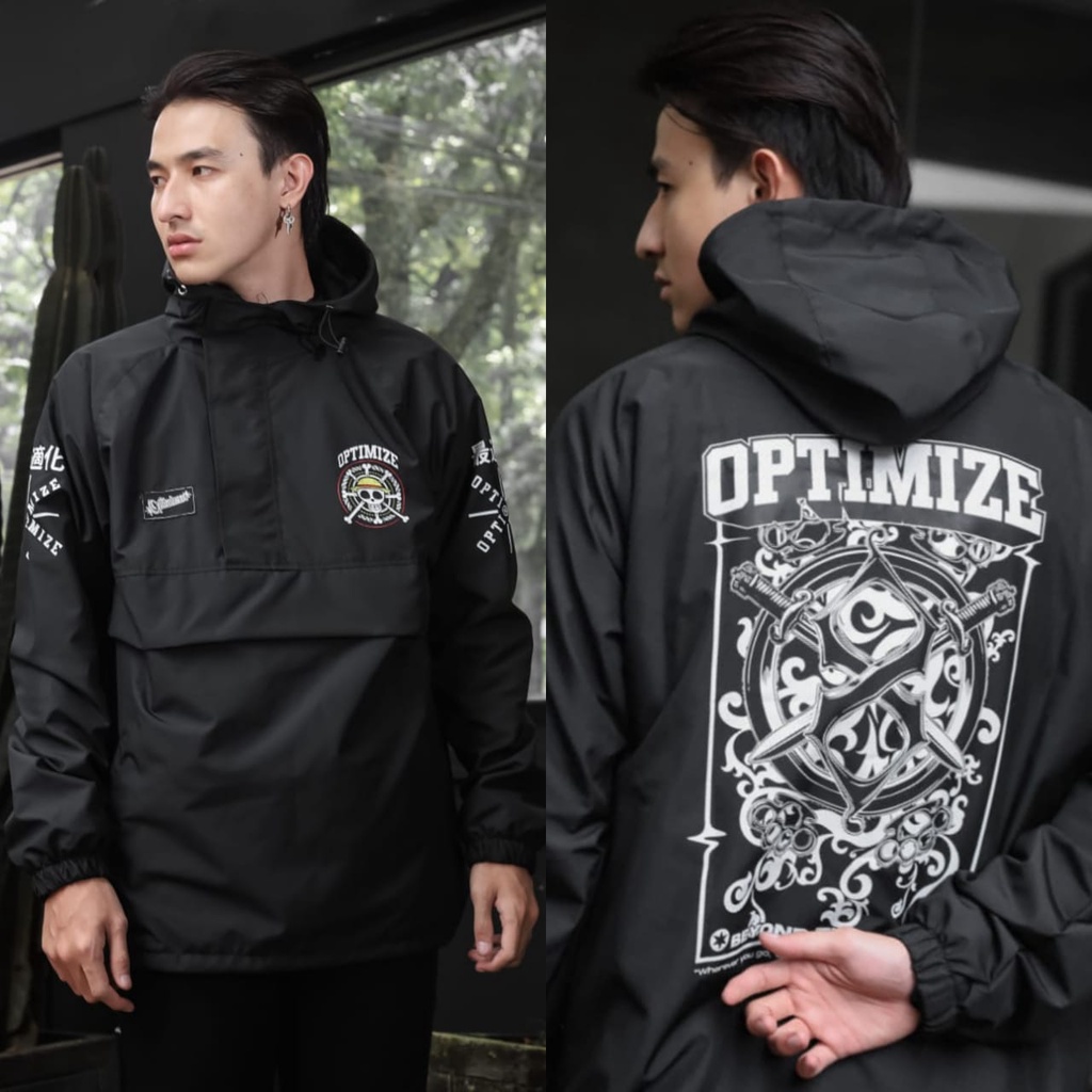 JAKET PRIA - JAKET WANITA - JAKET CAGOULE SALVIO HEXIA - JAKET CAGOULE - JAKET PARASUT - JAKET - JAKET PARASIT - JAKET PARASUT PRIA - SWEATER PARASUT PRIA - JAKET PRIA MURAH - JAKET PARASUT GAMBAR - JACKET PRIA - JAKET KEREN - JAKET VIRAL - JAKET MURAH-Hitam One Piece Optm