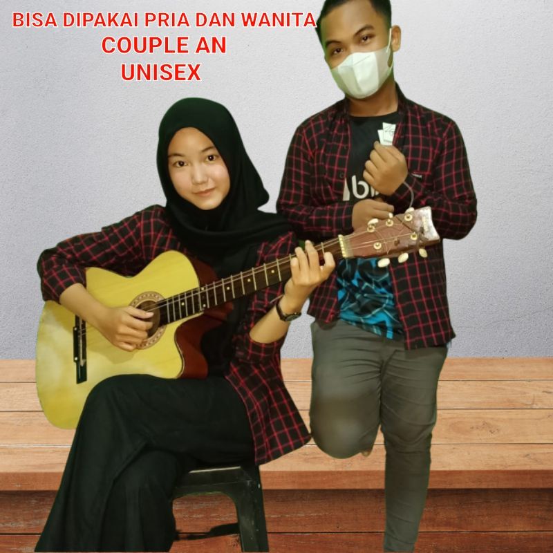 kemeja wanita kemeja flanel wanita flanel wanita kemeja kotak-kotak wanita flanel-4