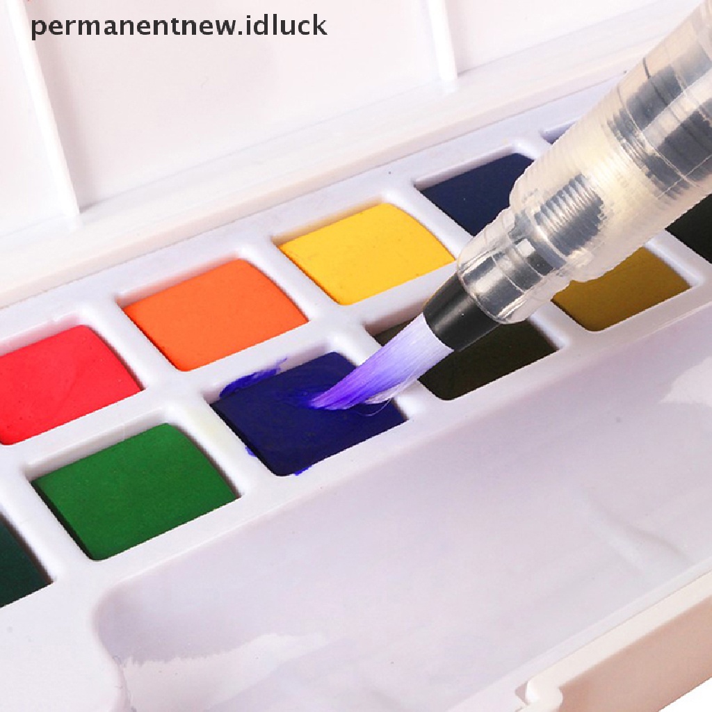 3 Pcs Pena Kuas Tinta Air Lembut Untuk Menggambar Kaligrafi Pemula