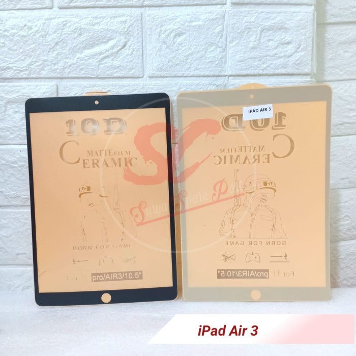 Anti Gores Ceramic Glare Ipad Air 1 Ipad Air 2 Ipad Air 3 Ipad Air 4