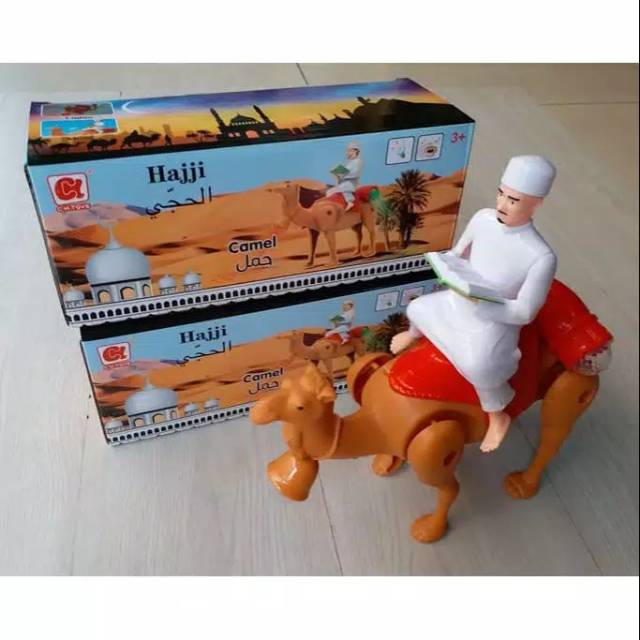 Mainan unta haji unta arab bisa ngaji