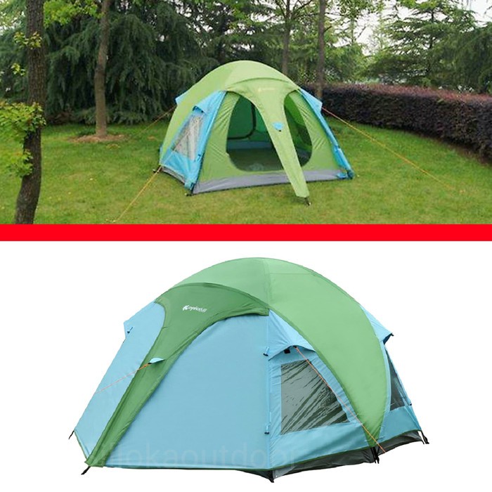 Tenda Camping Chanodug FX8946 Kap 3-4 Orang Double Layer Hiking Tent