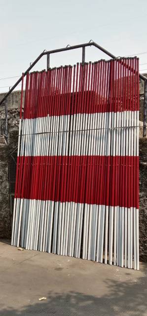 Tiang bendera cat merah putih 3 meter murah + bendera merah putih 80x120