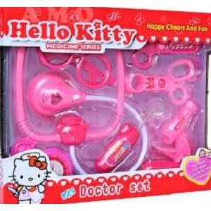 DOCTOR SET HELLO KITTY - MAINAN ANAK DOKTER DOKTERAN