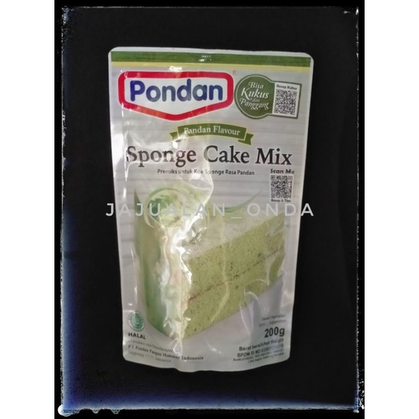 

❤ BORNEO ❤ PONDAN SPONGE CAKE MIX PANDAN\ TEPUNG PREMIX RASA PANDAN