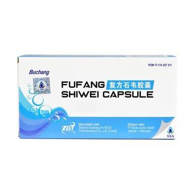 

FUFANG SHIWEI CAPSULE OBAT HERBAL INFEKSI SALURAN KEMIH BERKHASIAT