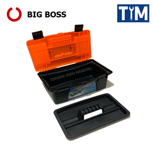 BIG BOSS Tool Box Plastik 16 INCH / Kotak Perkakas / Toolbox 16&quot;