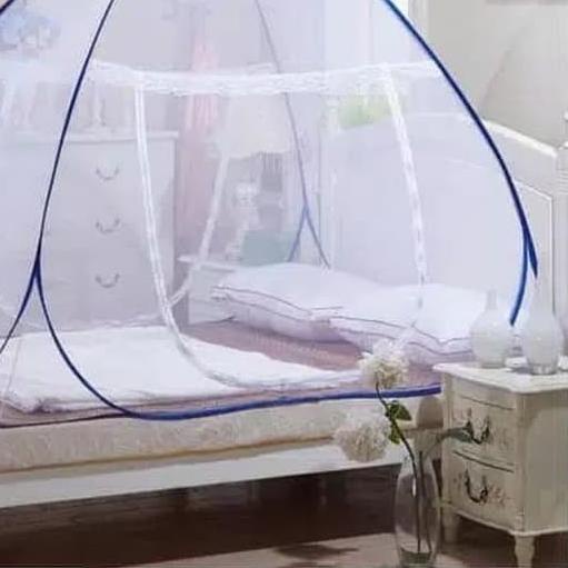 ✧ KUKE Kelambu Tidur Tirai Lipat 180x200 / Kelambu Anti Nyamuk / Kelambu Tenda 200x200 ☛