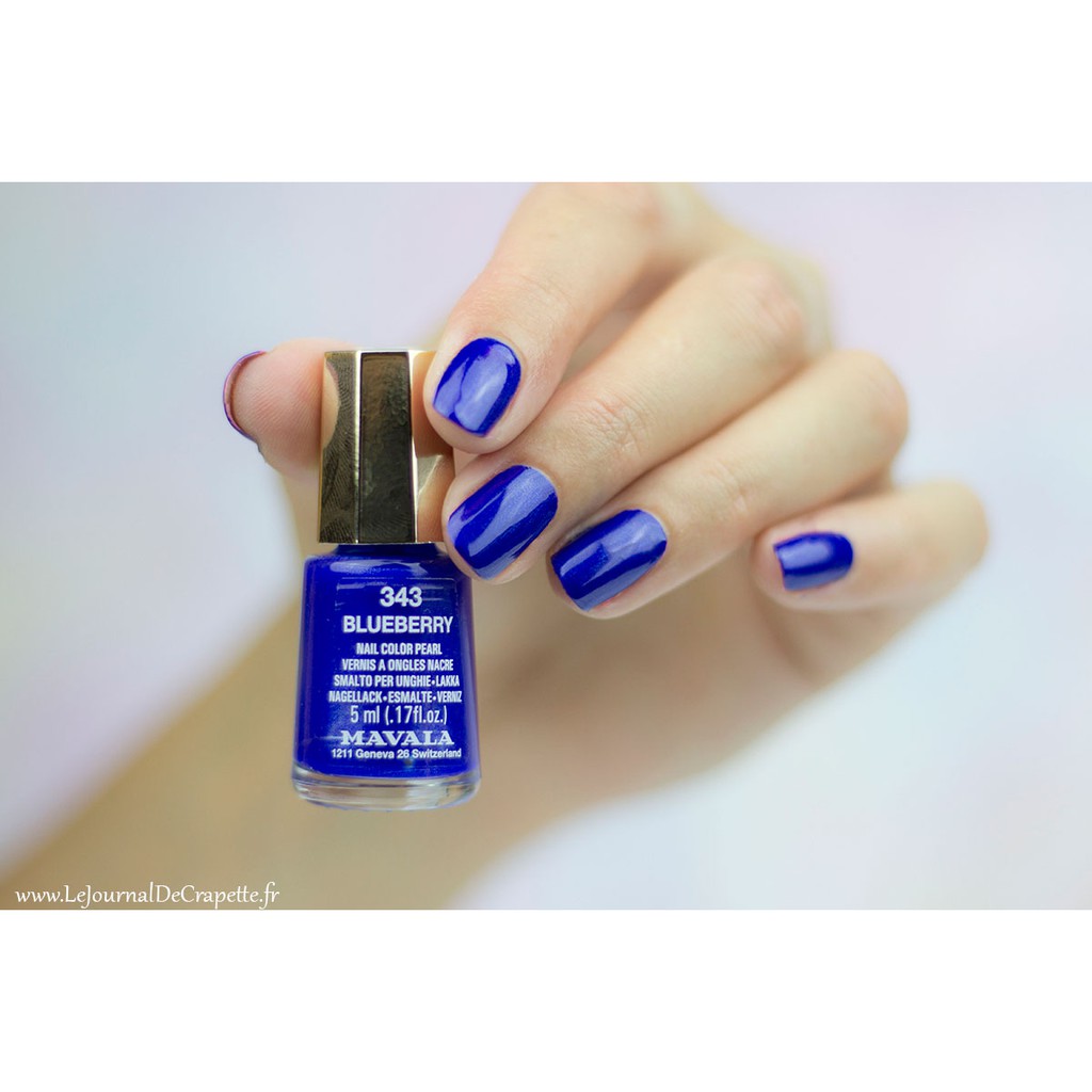 Mavala Nail Polish Blueberry