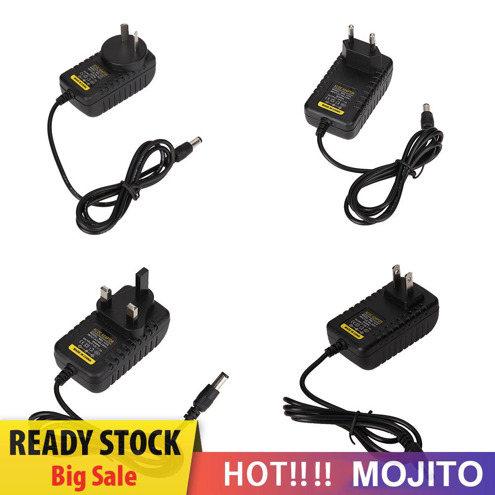 MOJITO AC to DC 5.5mm*2.1mm 5.5mm*2.5mm 12V 1A Switching Power Supply Adapter