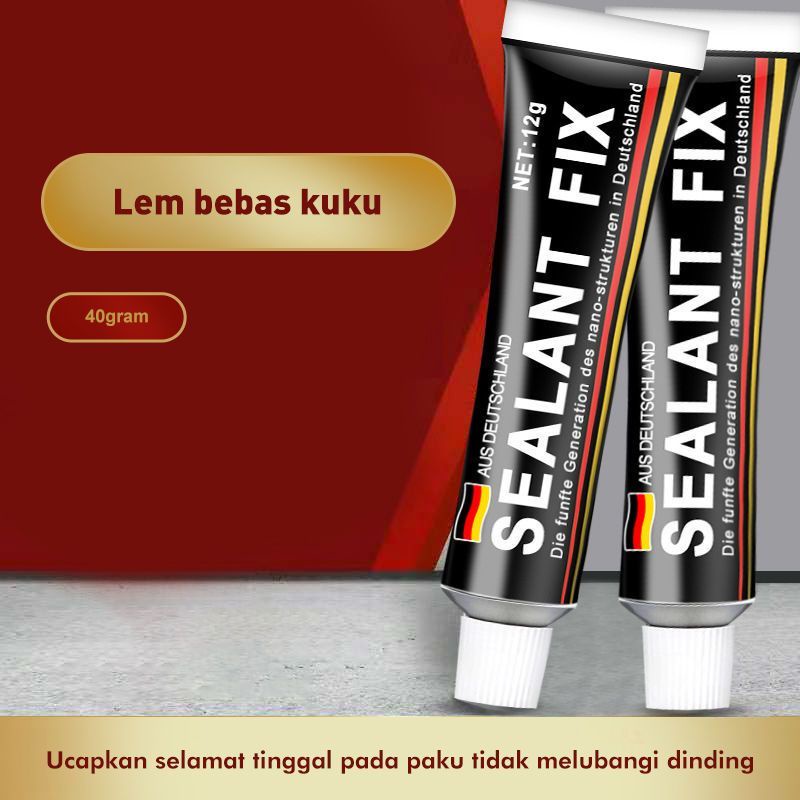 MJ88 LEM STAINLESS SEALENT FIX RUMAH TANGGA / LEM KERAMIK / LEM TEMBOK MULTIFUNGSI SUPER MURAH