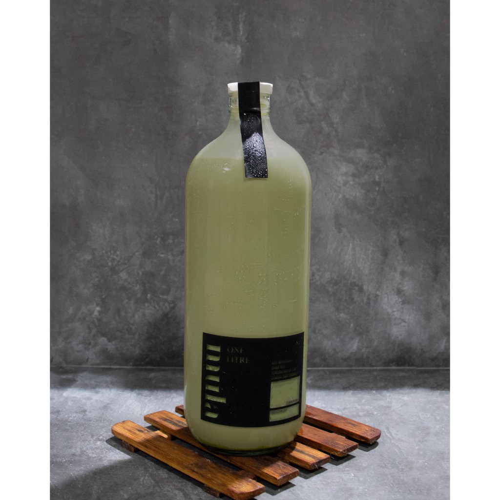 

mula Hojicha Latte 1 L Botol Kaca