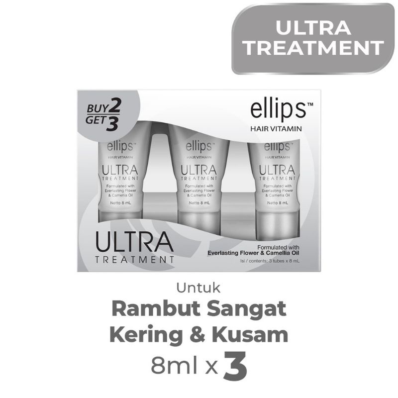 ELLIPS HAIR VITAMIN ULTRA TREATMENT 8 ML ( buy 2 get 3)