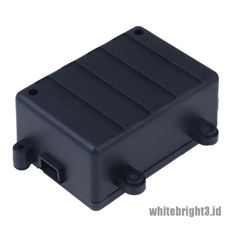 (white3) Kotak Receiver Radio Mobil RC Rock Crawler SCX10 Skala 1: 10