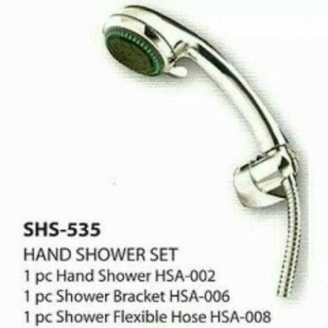 HAND SHOWER SET WASSER SHS 535 (5 Model Pancuran Air)