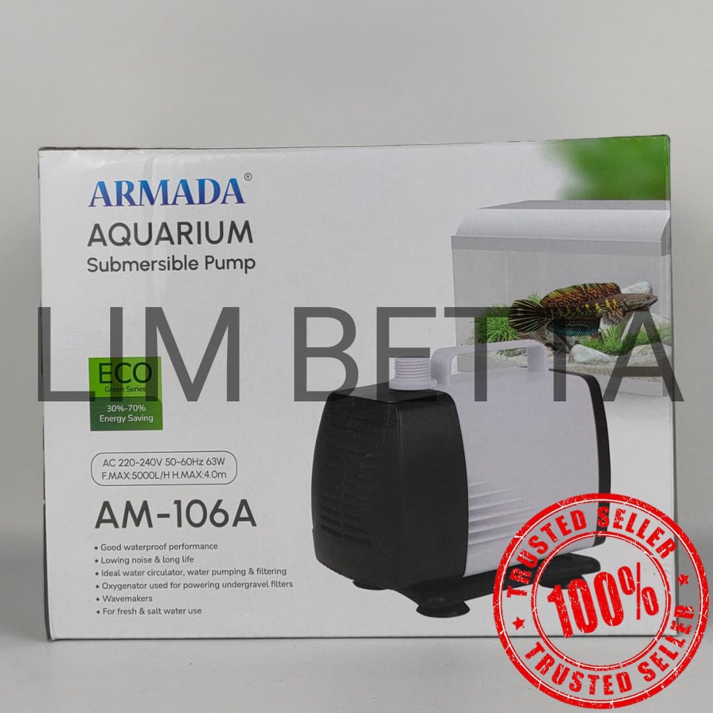 POMPA AQUARIUM ARMADA AM-106 A / POWER HEAD 106 LOW WATT TERMURAH