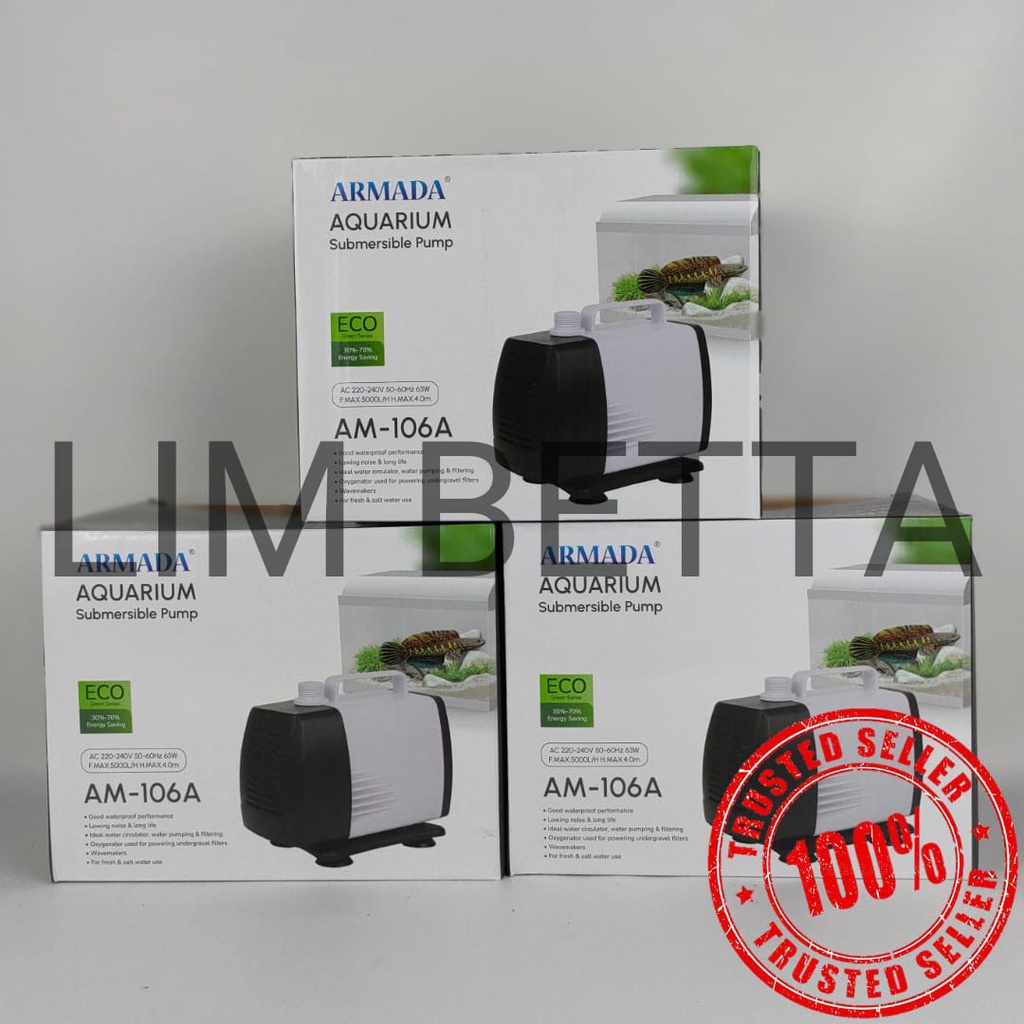 POMPA AQUARIUM ARMADA AM-106 A / POWER HEAD 106 LOW WATT TERMURAH