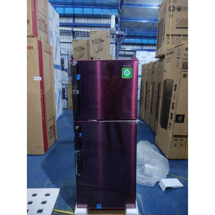 KULKAS SHARP SJ 246 GC SD LEMARI ES 2 PINTU SJ246GCSD SJ 246GC SD