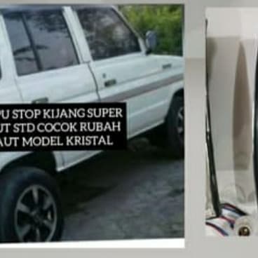 Lampu stop REM BELAKANG TOYOTA KIJANG SUPER model kristal 1986 sampai 1991 1990 1989 1988 1987