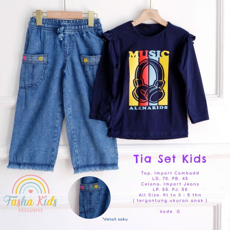 Tia Set Kids (Fasha)