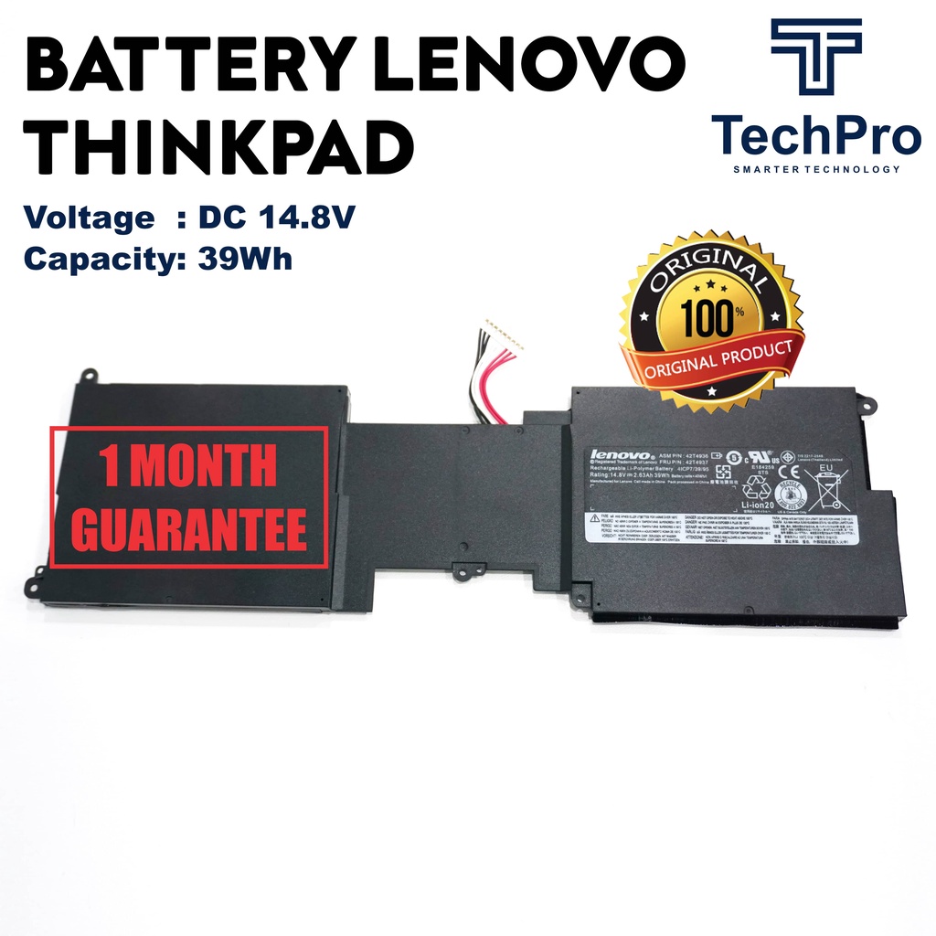 ORIGINAL BATERAI LAPTOP LENOVO THINKPAD X1 SERIES 0A36279