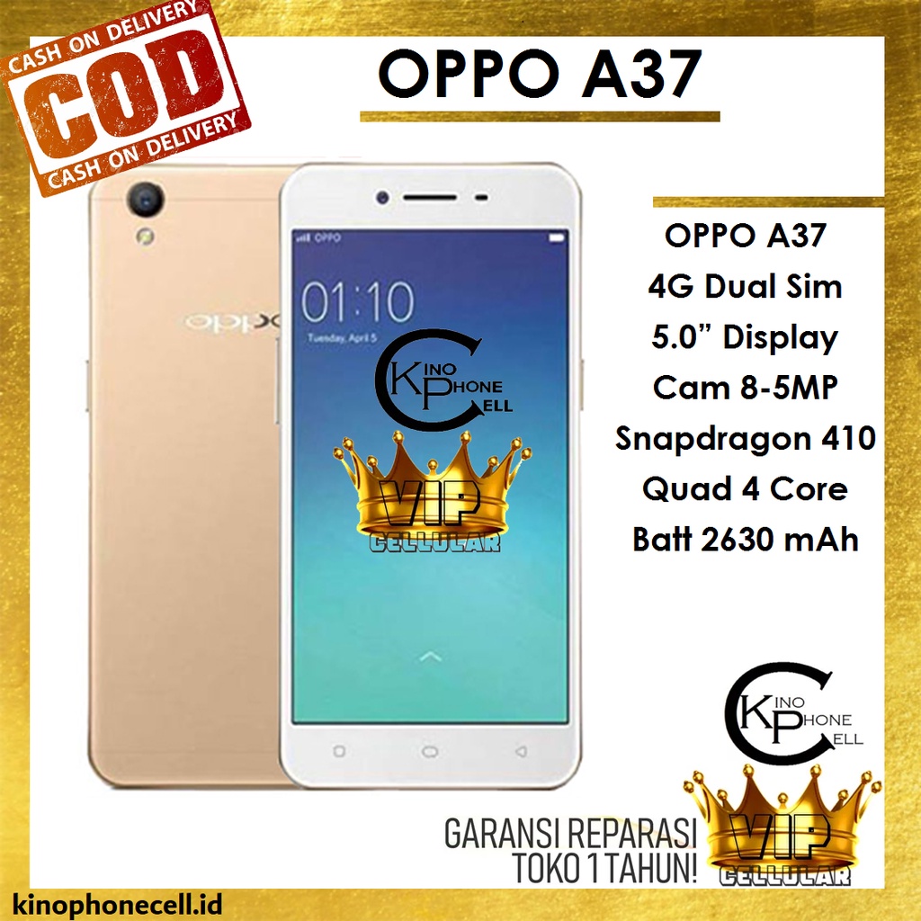 HP OPPO A57 A37 RAM 4/64GB 3/32GB 2/16GB NEW Handphone Murah OPPO 100% Garansi Toko