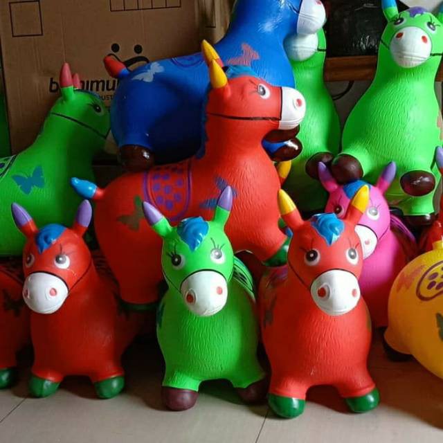 Jumping Animal / Kuda Kudaan Karet ( ada musik dan lampu )