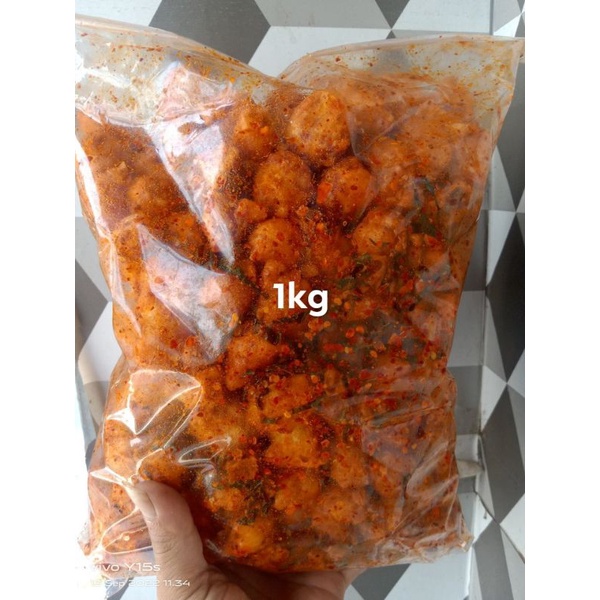 

siomay pedas siomay kriuk xtra daun jeruk 1kg