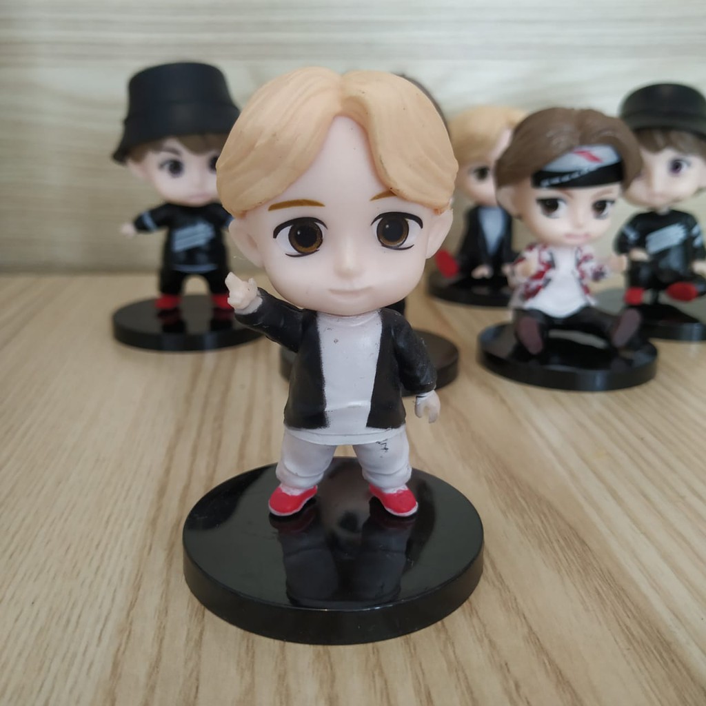 Figure BTS set Mic Drop Tiny tan V Jungkook Jimin