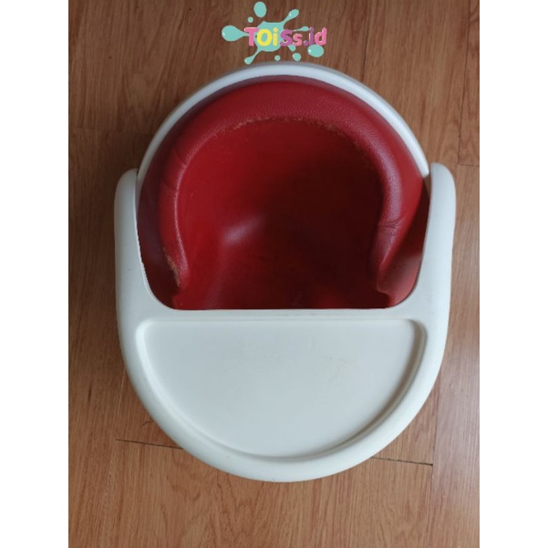 prelovedMamas Papas Baby Snug Red+Tray(MejaPutih)