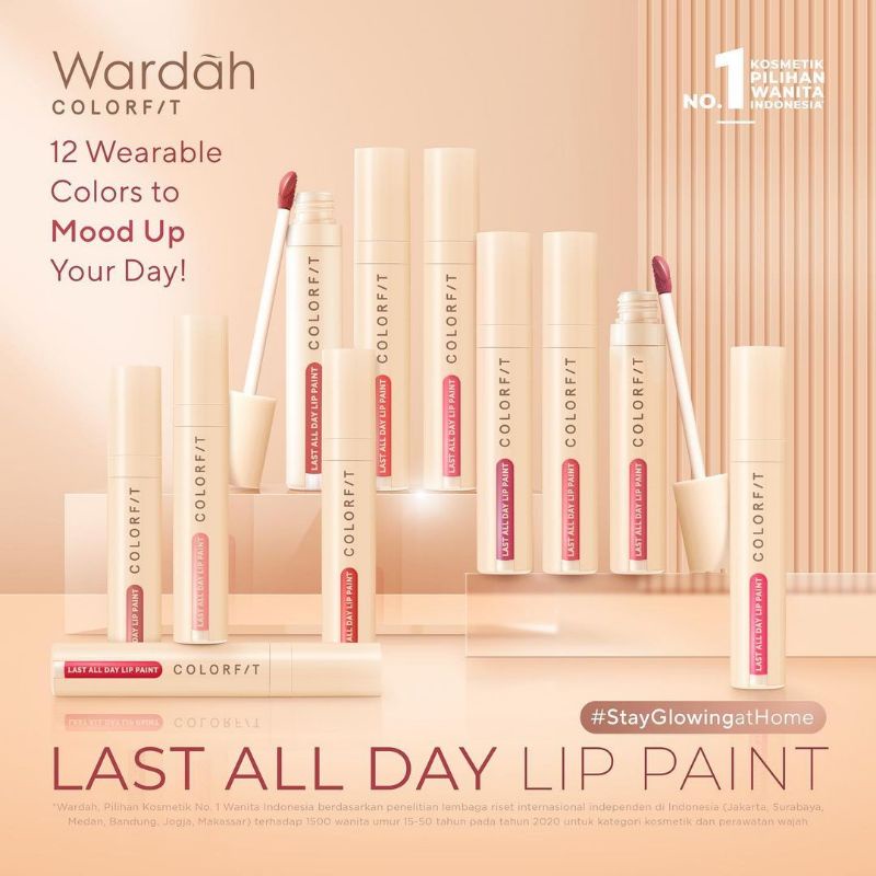 WARDAH Colorfit Last All Day Lip Paint