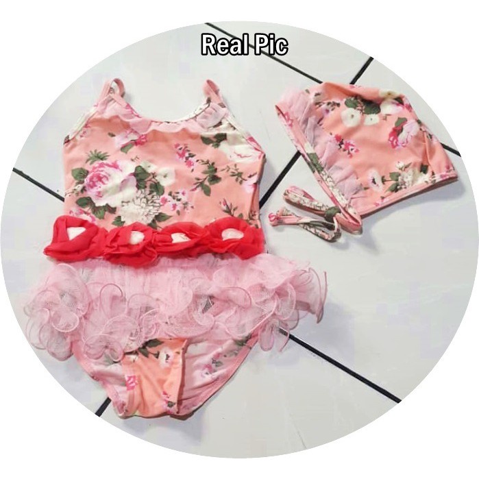 Baju Renang Anak Perempuan Import / Swimsuit Import