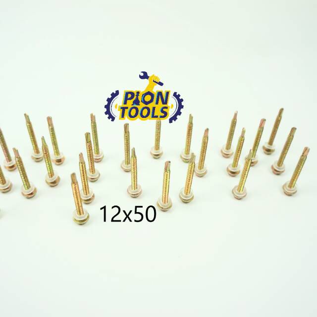Fix SDS Kuning Karet 12 x 50 drilling screw