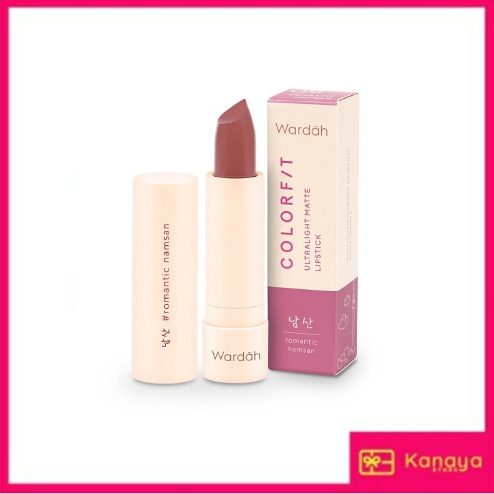 Wardah Colorfit Ultralight Matte Lipstick Korea Edition