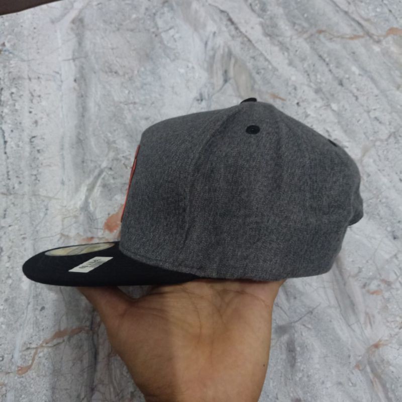 Topi Snapback NY Grey Premium Quality