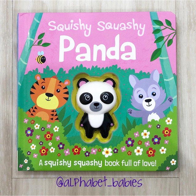 Jual Squishy Squashy Panda Board Book (A Squishy Squashy Book Full of ...