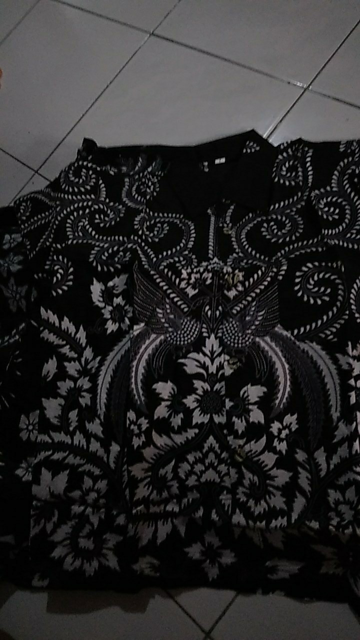 Batik Couple Keluarga Sania Ruffle Ori Ndoro Jowi Dnt Cendrawasih Abu