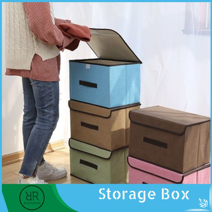 New Multifunction Box Storage box Tempat Penyimpanan 2 in 1 - Ungu