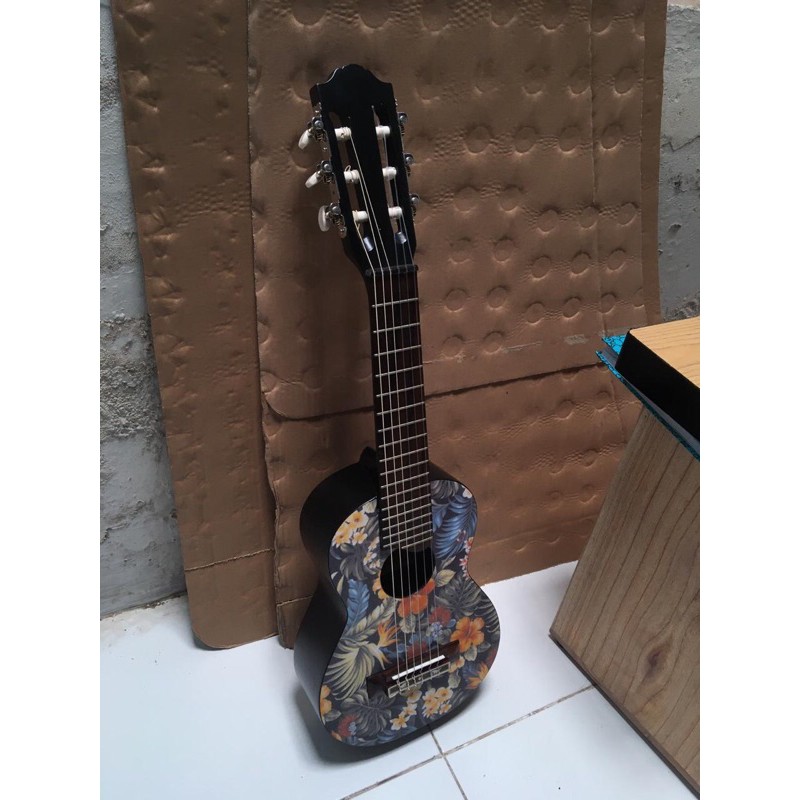 Gitar lele motif gitarlele custom gitar lele murah
