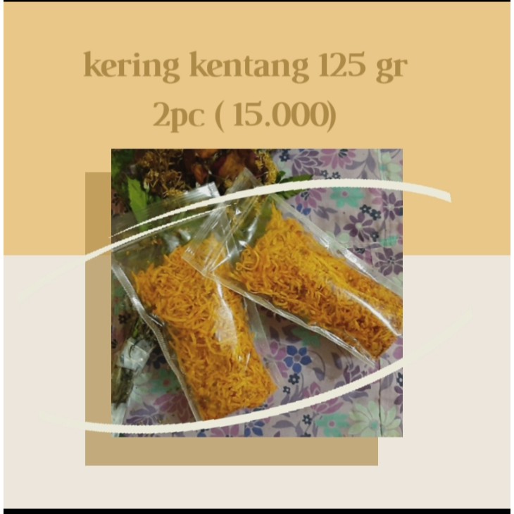 

Kering kentang/mustofa